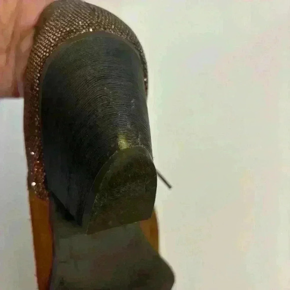 BC Footwear Women's Eager Beaver Bootie Brown Metallic Back Size 7 - Picture 9 of 10